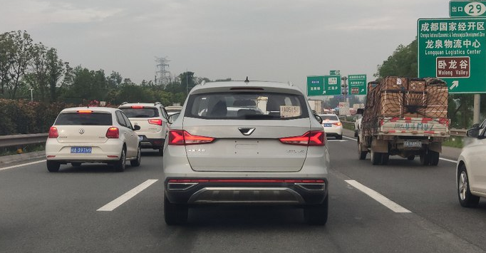 捷达VS7实拍图曝光,最便宜的大众中型SUV?坐等售价公布