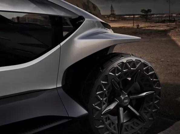 未来越野雏形?奥迪发布AI:TRAIL quattro电动概念车