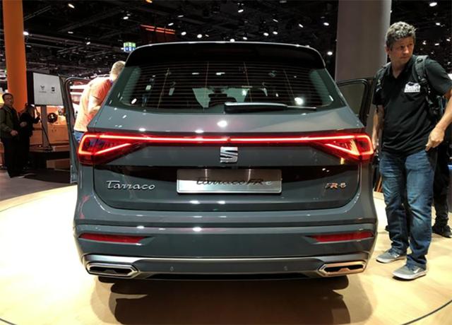 定位中型SUV/纯电续航50公里西雅特Tarraco FR亮相法兰克福车展