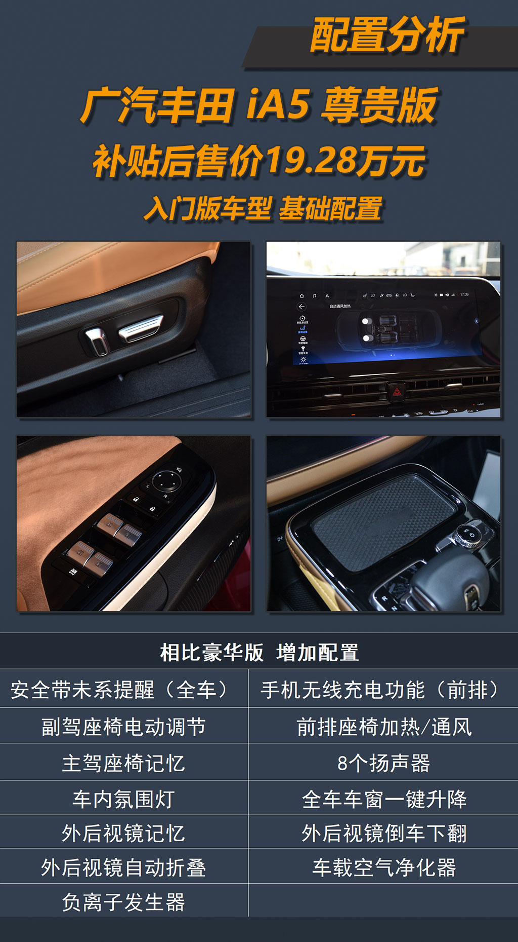 电车严选 | 最具价程比的合资纯电动,广汽丰田iA5应该这么选