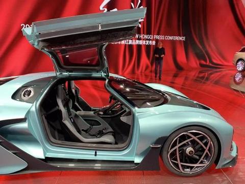 红旗首款电动超跑亮相法兰克福国际车展，帅到没有？