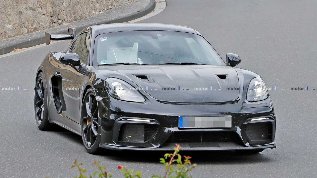 更轻更快更暴躁 保时捷718 Cayman GT4 RS谍照曝光