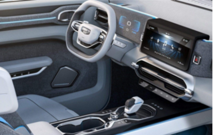 吉利新SUV“画风突变”，高度还原概念车，定名icon