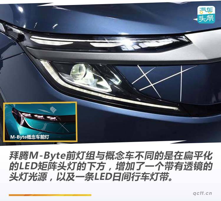 傻傻分不清!和概念车比,拜腾M-Byte量产版变化在哪?