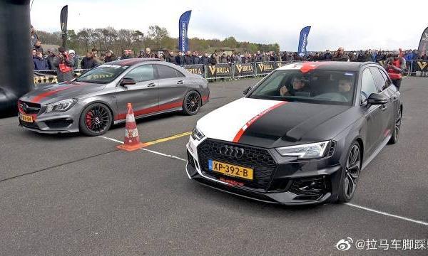 奥迪RS4 Avant B9与米尔泰克排气