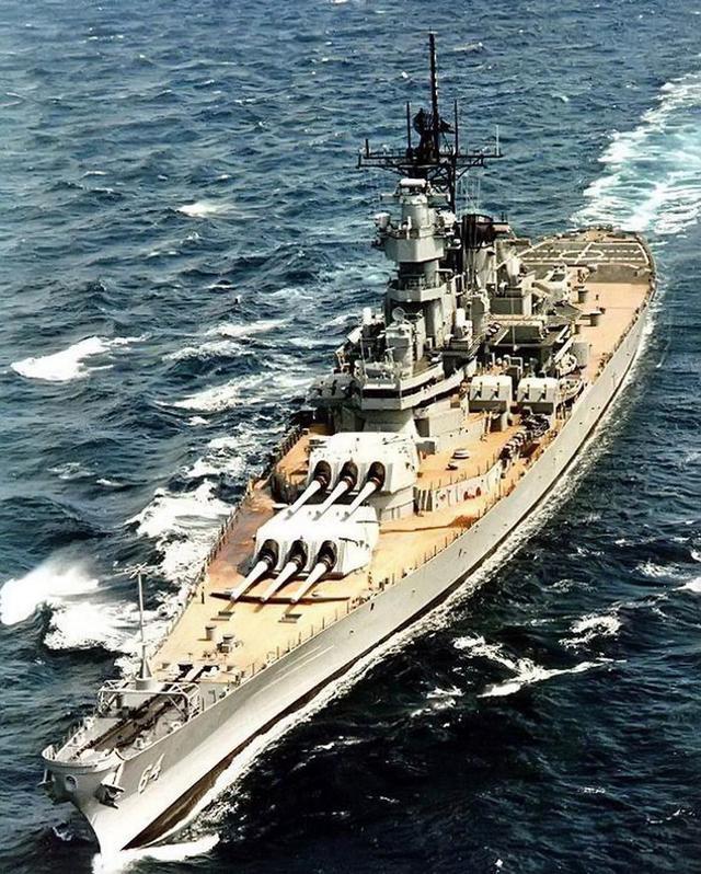 二战最美战列舰之"衣阿华级"