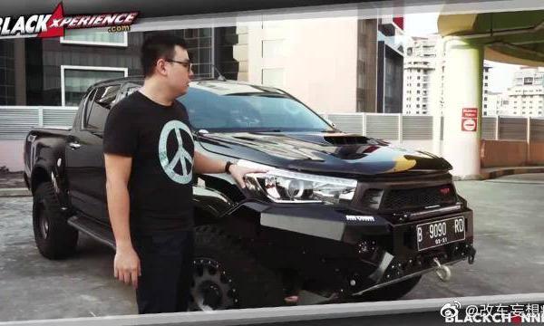 丰田Hilux改装重型越野车，是不是变得很酷啊？