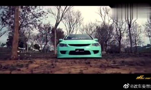 本田思域改装欣赏，你觉得这款车改得怎么样？