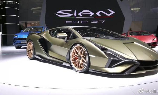 兰博基尼Sian，这是一款堪称男人们的梦想的车辆！