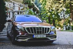 奶油浆果 双色迈巴赫S650 大獠牙中网 内饰气质好到爆