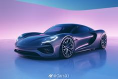 Porsche 988 VISION，小长假结束倒计时