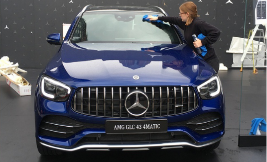 新款AMG GLC 43亮相法兰克福车展