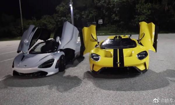 【加速赛系列】2018 Ford GT vs McLaren 720S，1/4英里对决
