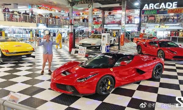 法拉利收藏最令人惊讶的地点！大饱眼福啊，满满的金钱味道。