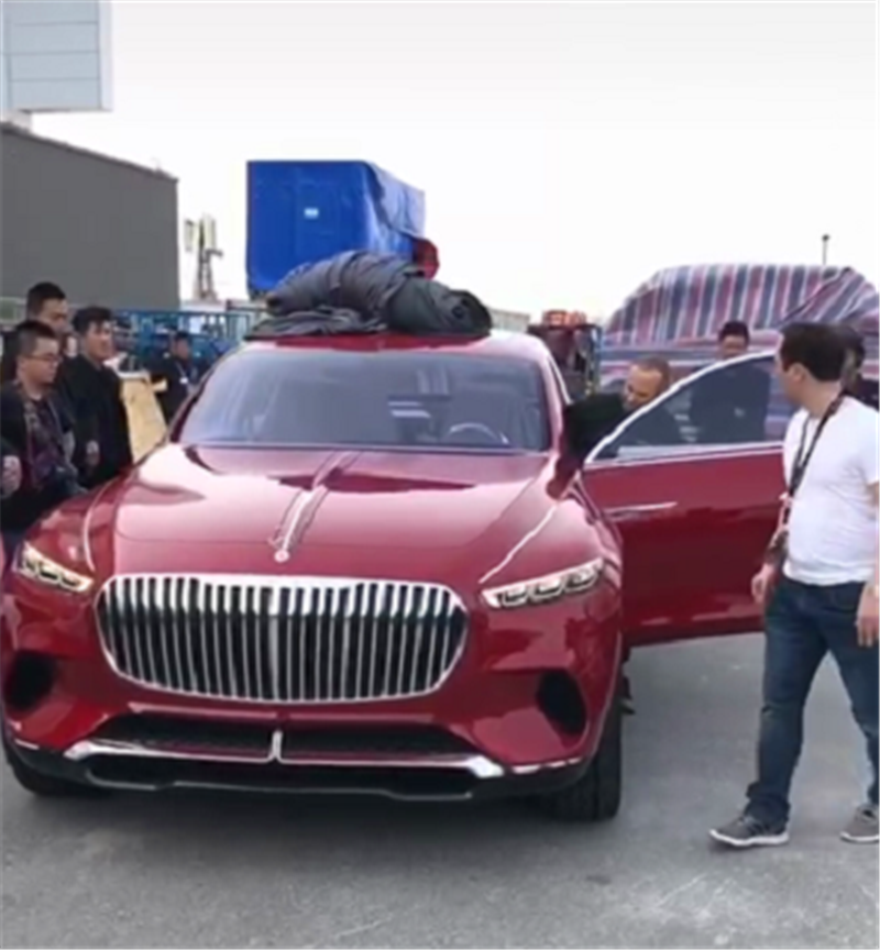 第一台迈巴赫SUV上路,配闭缸技术、轻混系统,直指库里南