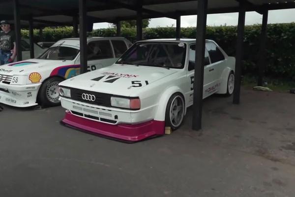 奥迪Audi 80 Quattro Turbo，500匹马力的小猛兽！
