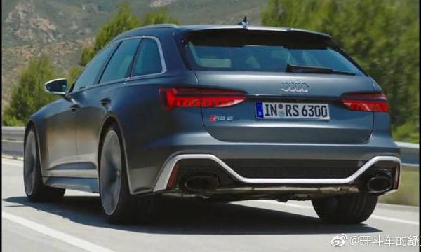 2020年奥迪RS 6 Avant 591高性能旅行车。