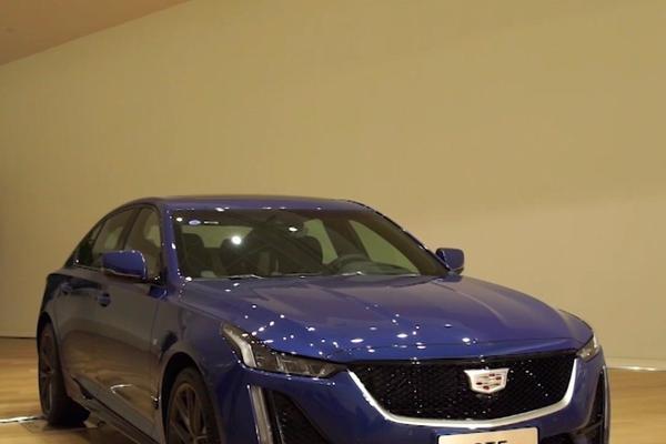 凯迪拉克CT5抢先看，颜值即正义，这个外观是真好看