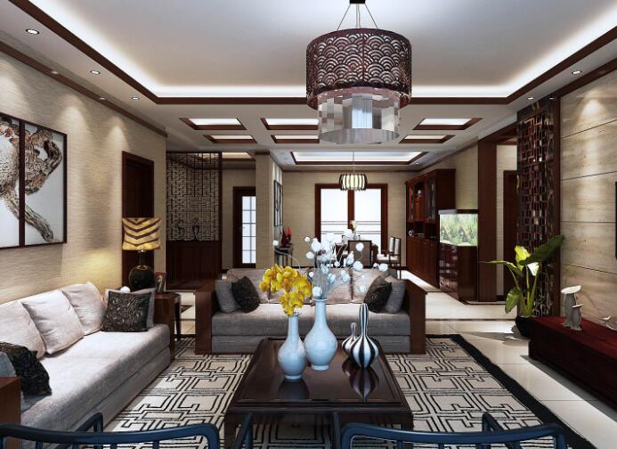 20款新中式客厅装饰效果图 妥妥的让你爱上中国风|装修|东方人|留白