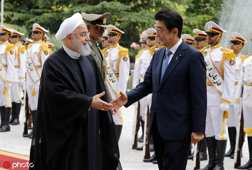 安倍6月12日拜访伊朗 @IC Photo