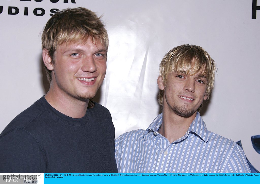 后街男孩尼克·卡特向弟弟亚伦发限制令,后者称早已绝交