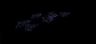 夜晚，大学高空闪烁中国地图！朋友圈刷屏：太惊艳