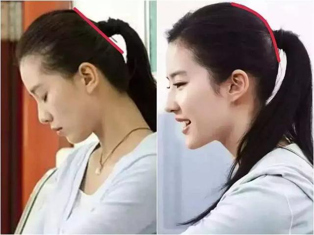 乔欣真是个扁头,和赵丽颖侧面对比好明显,网友:扁的像个ipad