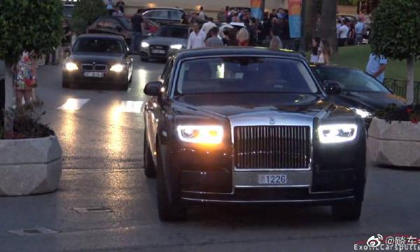 劳斯莱斯幻影摩纳哥街拍，看看他在路上行驶的样子吧！