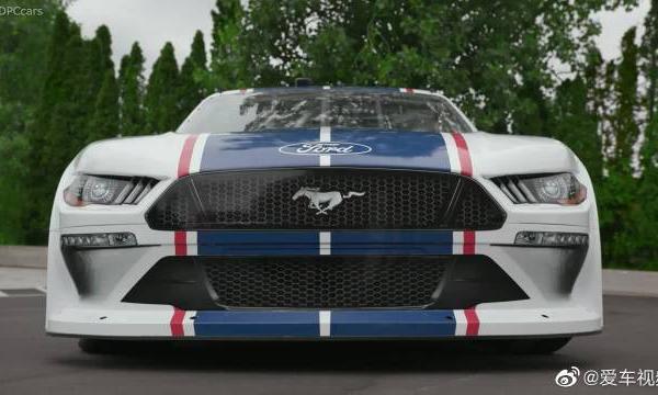 新2020款福特性能野马，这个喷漆有点意思哈！
