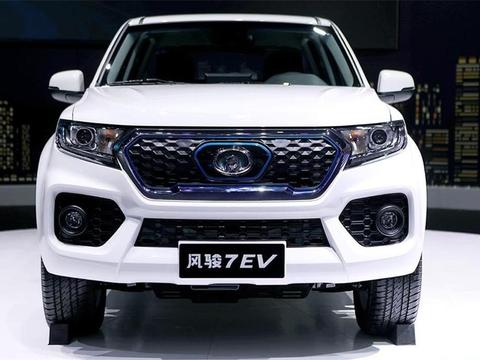 长城皮卡风骏7 EV开启预售，25.68万元起