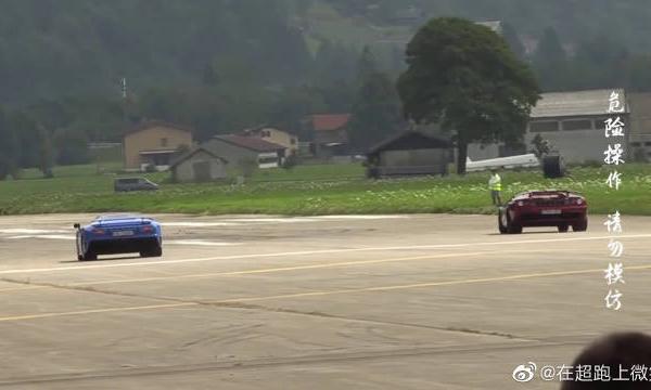 超级跑车对决！保时捷918VS布加迪chiron，你们觉得谁能赢呢？