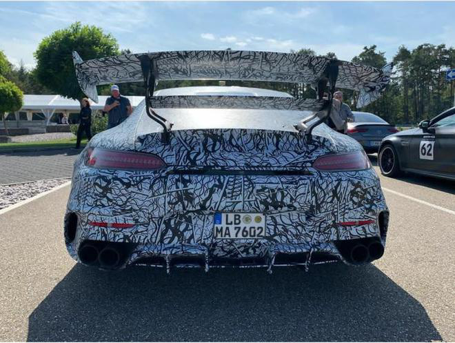 AMG GT Black Series谍照曝光 超700马力