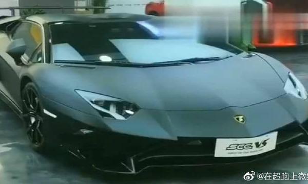 富二代开的超跑“兰博基尼大牛”，外观超酷炫，是我喜欢的范！