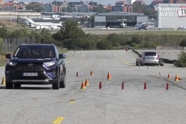 丰田新RAV4做麋鹿测试，这结果不太尽如人意啊
