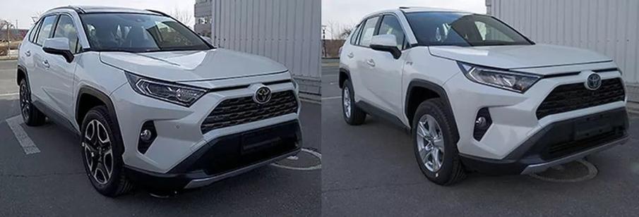 全新丰田RAV4部分车型预售价/配置曝光