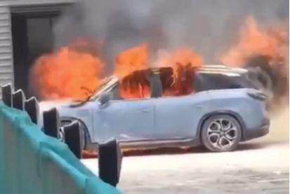 威马EX5量产后首自燃，官方表示事故与电池无关