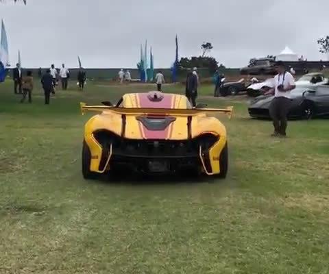 迈凯伦McLaren P1 GTR，一枚大野兽～～～