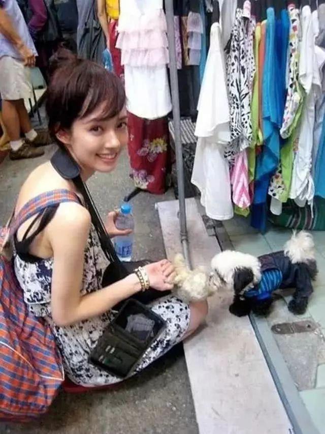 郭碧婷旧照惊艳网络，原来她有个混血帅爹