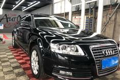 高清汽车美图：Audi A6内饰清洁护理完工