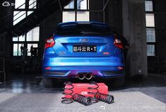 福克斯改装，克斯安装Eibach 短弹簧，改变车身姿态，操控微略提高