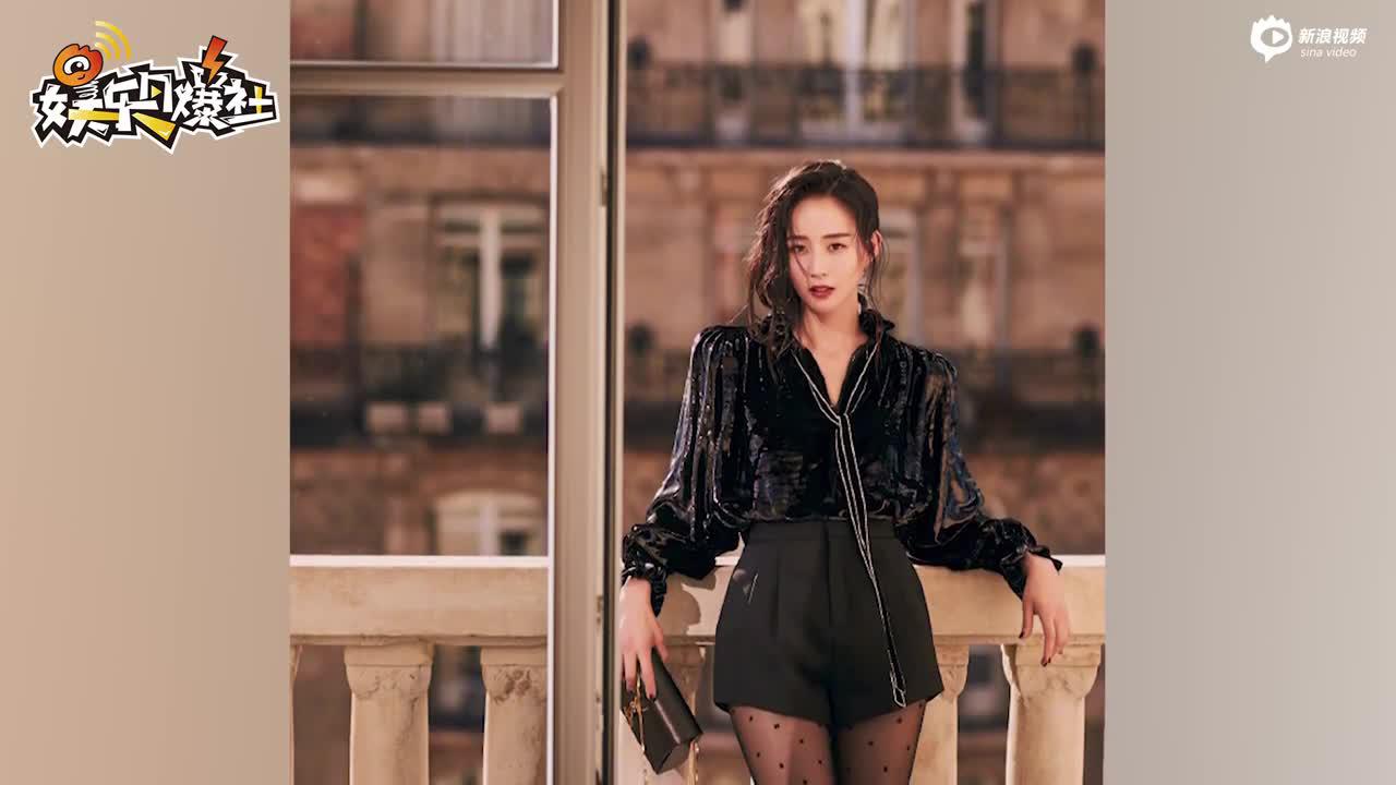 张钧甯波点连衣裙小露蛮腰 黑丝造型又美又A