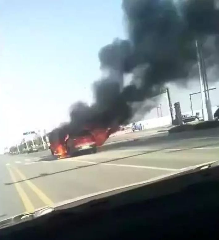 威马EX5电动汽车起火 事故原因在调查