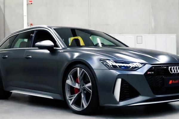 最强“买菜车”搭4.0T引擎，3.6秒破百，奥迪新RS6 Avant曝光