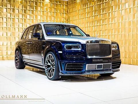 劳斯莱斯改装版，mansory改的劳斯莱斯轿车