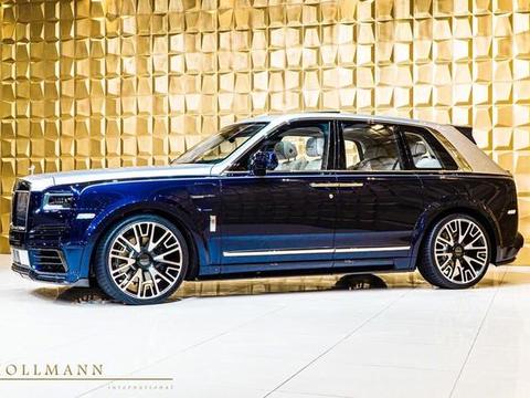 劳斯莱斯改装版，mansory改的劳斯莱斯轿车