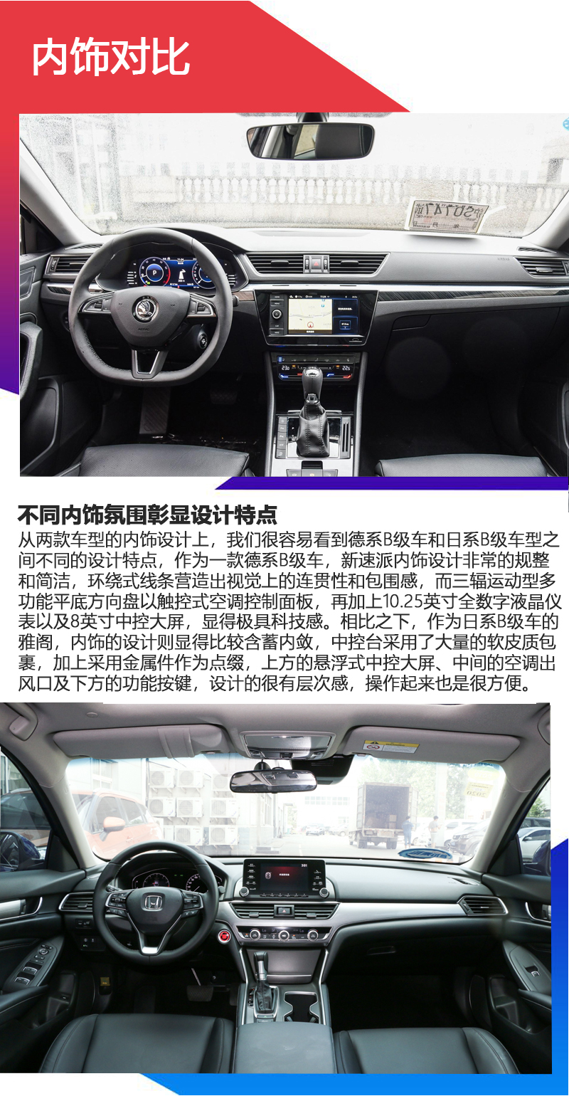谁是宜商宜家好选择 斯柯达新速派对比本田雅阁