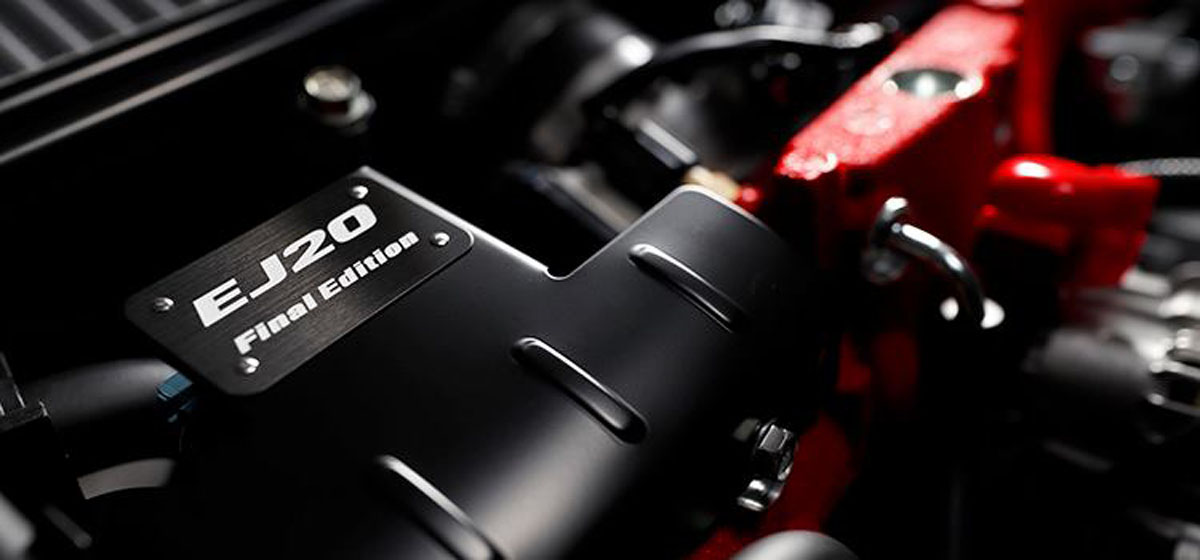 EJ20 告别式, Subaru 正式公布 WRX STi Final Edition