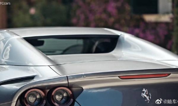 原来敞篷车是这样升降的，法拉利敞篷操作演示