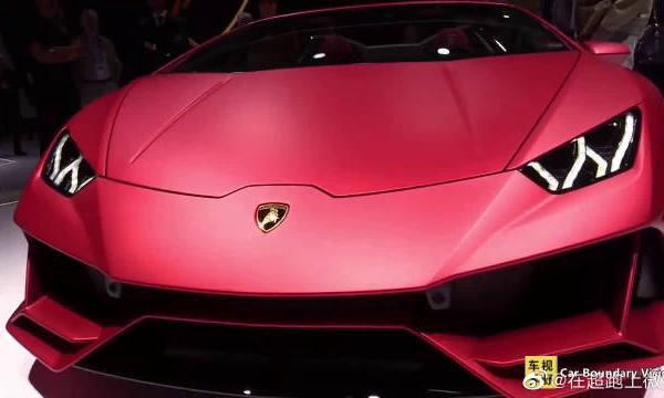 2019款兰博基尼HuracanEVO，外观和内饰展示，你有没有心动呢？