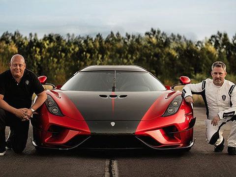 Koenigsegg Regera近期打破自家的0到400公里每小时再到0的记录